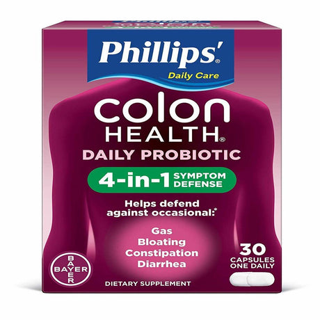 Phillips' Colon Health Probiotic One Daily Capsules, 30 Ct