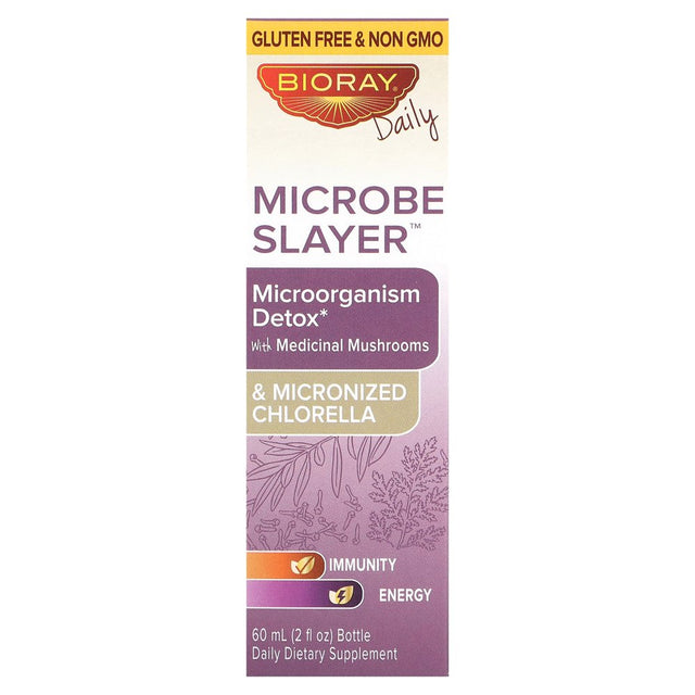 Bioray Microbe Slayer, Microorganism Detox, 2 Fl Oz (60 Ml)