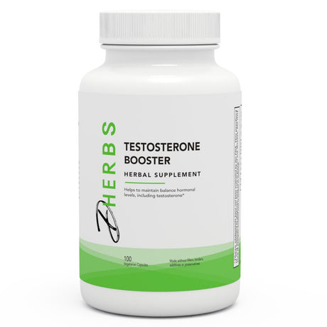 Dherbs Testosterone Booster, 100-Count Bottle