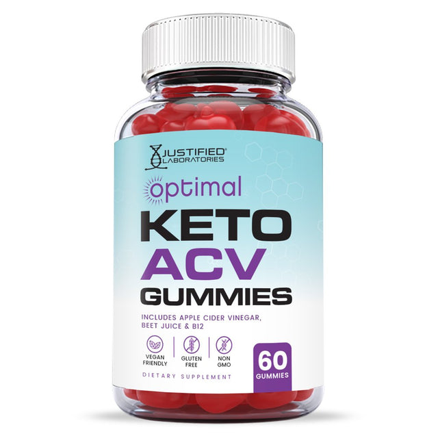 (10 Pack) Optimal Keto ACV Gummies 1000MG Dietary Supplement 600 Gummys