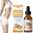 Orientleaf Ginger Essential Oil, Belly Drainage Ginger Oil, Lymphatic Drainage Ginger Oil, Plant Aroma Oil Massage, Care for Skin, Fat Burning, Weight Loss, Christmas Gift Kit, 1 Fl.Oz