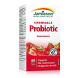 Jamieson Probiotic Chewable Strawberry Flavour 60 Tablets