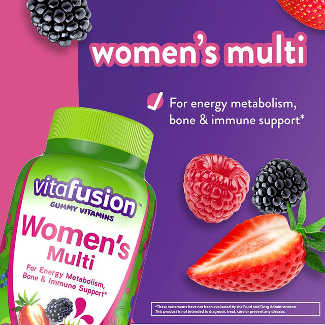 Vitafusion Women'S Gummy Vitamins, Mixed Berries, 150 Count