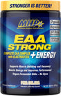 EAA Strong + Energy, Essential Amino Acid Supplement, All 9 Eaas, Bcaas, Electrolytes, Coconut Water, Pre-Workout Enhances Muscle Building, Performance, Recovery, Caffeine, Pina Colada, 30 Servings