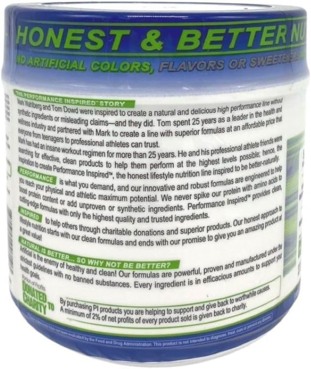 PERFORMANCE INSPIRED Nutrition - 5G BCAA Powder with Added Electrolytes - Taurine & Glutamine - All-Natural Recovery Rebuild & Clean Formula- 1.46Lb - Tropical Mango Delight