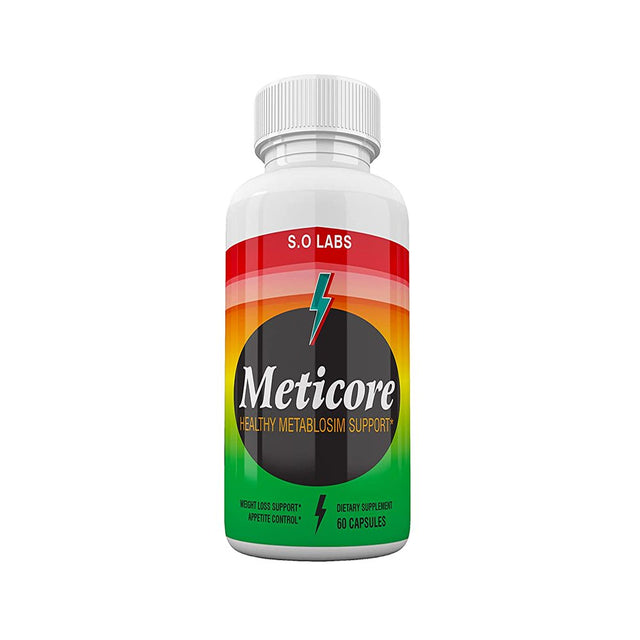 Meticore - Pills for Weight Loss - Energy Boosting Dietary Supplements for Weight Management and Metabolism - Advanced Ketogenic Ketones - 60 Capsules (1 Pack)