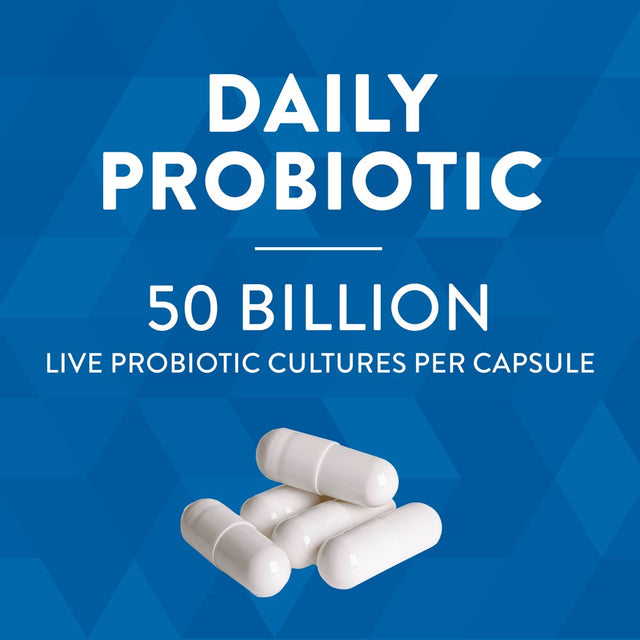 Fortify Women'S Extra Strength Probiotic Capsules, 50 Billion Live Probiotics, 30 Count