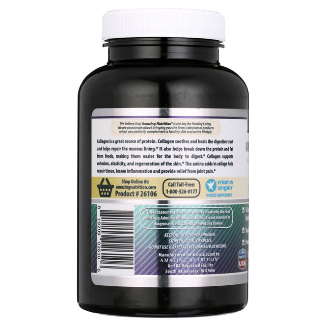 Amazing Formulas Advanced Collagen 1600 Mg per Serving 90 Capsules (Non-Gmo,Gluten Free)