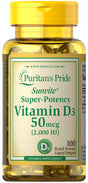 Puritan'S Pride Vitamin D3 2000 IU