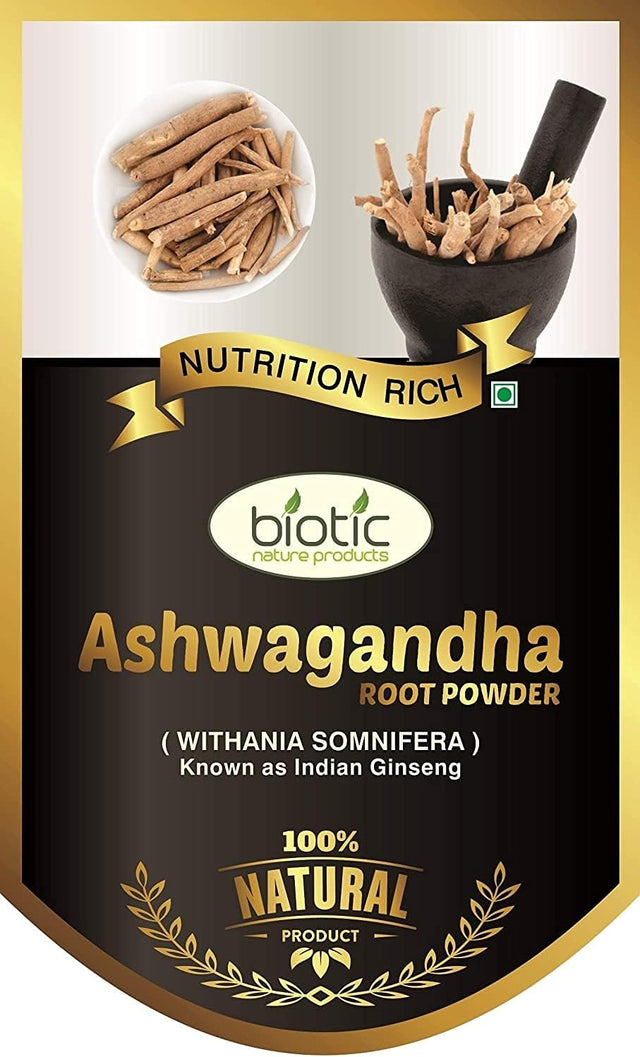 Biotic Natural Ashwagandha Powder/Aswagandha Powder - 200 Gm