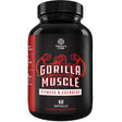 Natures Craft Gorilla Muscles Fitness and Exercise Extra Strength Testosterone Booster for Men - 60 Capsules