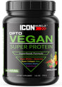 Opto Vegan Super Protein- Vanilla | Vegan Protein | Plant Based Protein | Hemp, Pea, Brown Rice | Greens | Antioxidants