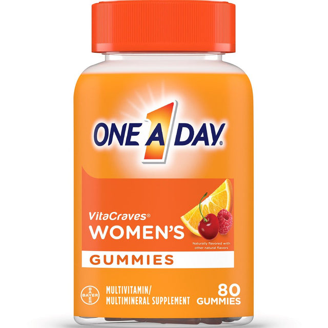 One a Day Women'S Gummy Multivitamin, Multivitamins for Women, 80 Ct