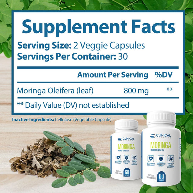 Clinical Effects Moringa - Moringa Oleifera