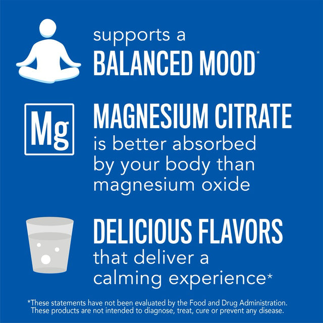 Natural Vitality CALM Magnesium Powder Supplement for Stress Relief, Cherry, 16 Ounces