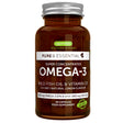 Igennus Omega-3 Wild Fish Oil & Vitamin D3, High Strength Omega-3 EPA & DHA, Lemon, 60 Softgels