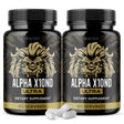 (2 Pack) Alpha X10Nd Ultra Supplement Powder Pills Alpha X 10 ND Ultra Advanced Formula Package (120 Capsules)