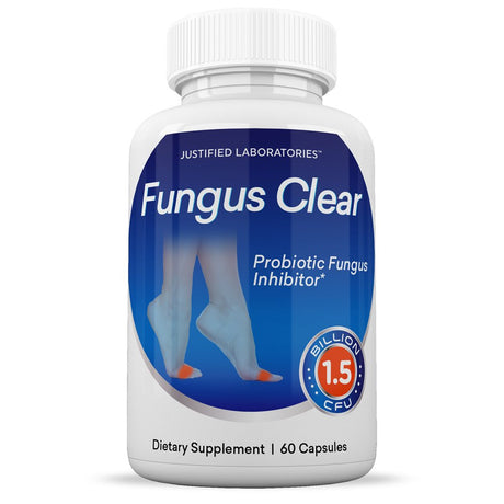 (5 Pack) Fungus Clear Probiotic 1.5 Billion CFU Supplement Pills Toenail Fungus Treatment 300 Capsules