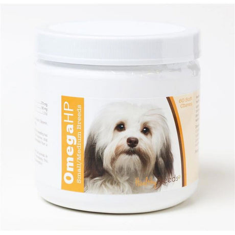 Healthy Breeds Havanese Omega HP Fatty Acid Skin and Coat Support Soft Chews