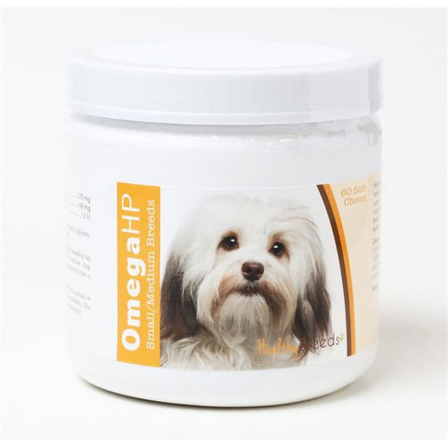 Healthy Breeds Havanese Omega HP Fatty Acid Skin and Coat Support Soft Chews