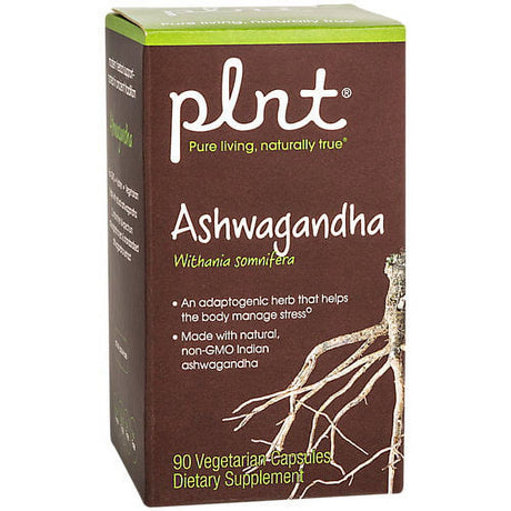 Plnt Ashwagandha - 380Mg per Serving (90 Veggie Capsules)