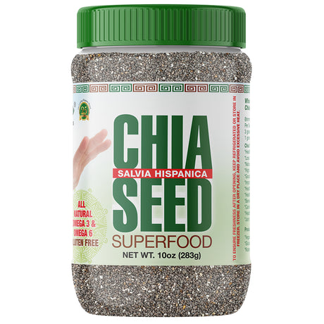 Sanar Naturals Chia Seed, 10 Oz - Dietary Fibers Protein, and Omega 3,6,9 for Digestive Support