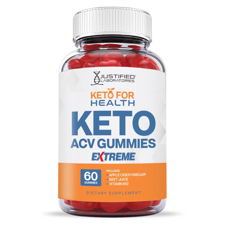 (3 Pack) Keto for Health ACV Gummies 1000MG Dietary Supplement 180 Gummys