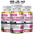 TAOTERS Milk Thistle Extract 6000 Mg Softgels, Advanced Liver Support, with Dandelion and Artichoke...-120Capsules