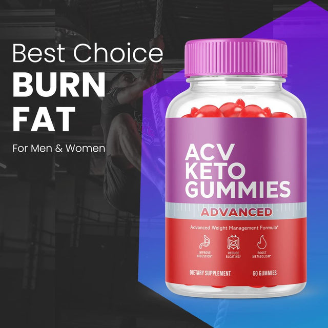 (5 Pack) ACV Keto Gummies - Supplement for Weight Loss - Energy & Focus Boosting Dietary Supplements for Weight Management & Metabolism - Fat Burn - 300 Gummies