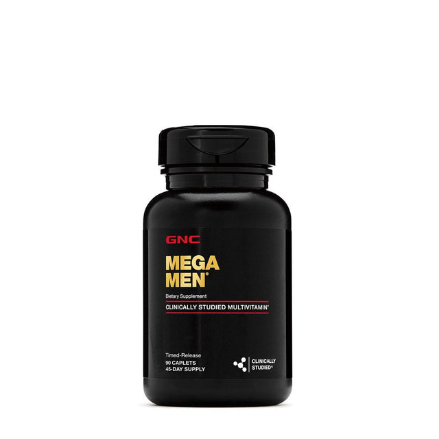 GNC Mega Men Multivitamin | Antioxidants, Heart Health, and Immune Support | 90 Count