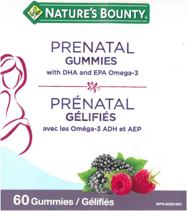 Nature'S Bounty Prenatal Vitamins - 60 Gummies [Healthcare]