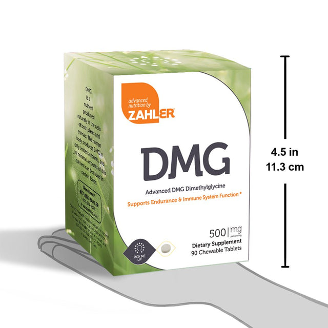 Zahler - DMG 500 Mg. - 90 Chewable Tablets