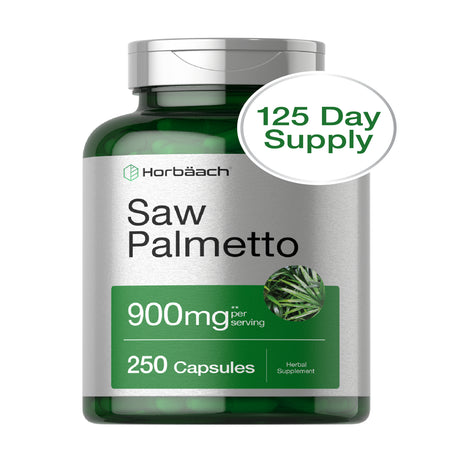 Saw Palmetto Extract | 900Mg | 250 Capsules | by Horbaach