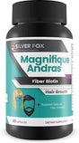 Magnifique - Andras Fiber - Biotin Hair Growth - Potent Hair Growth Vitamin and Mineral Support - Copper & a Blend of Other Powerful Ingredients to Promote Hair Growth - Hair - Skin - Nails - Beard