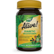 Alive! Diabetic Multivitamin, Nutritional Support for Adults with Diabetes, B-Vitamins, Unisex, 60Ct