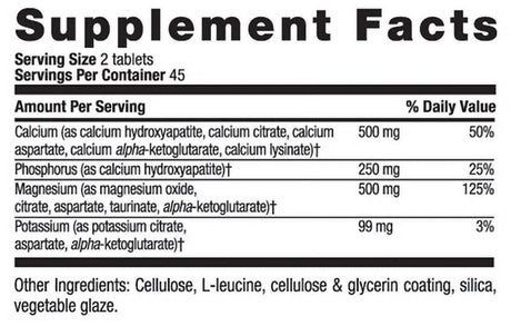 Country Life Target-Mins Calcium, Magnesium, Potassium, 180 Tablets