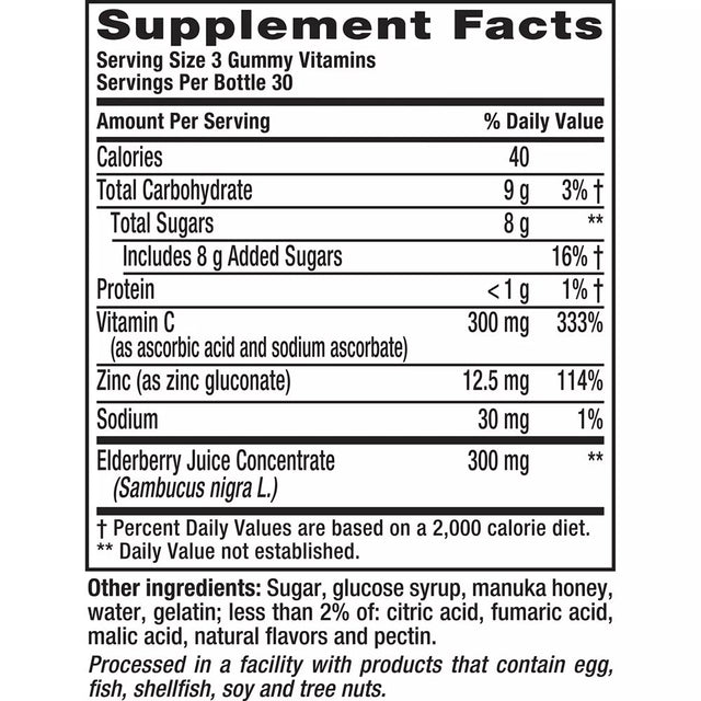 Vitafusion Super Immune Support Gummies (90 Ct.)