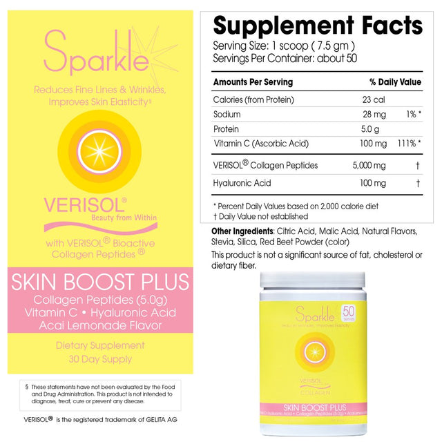 Skin Boost plus (Acai Lemonade) [50-Serves]