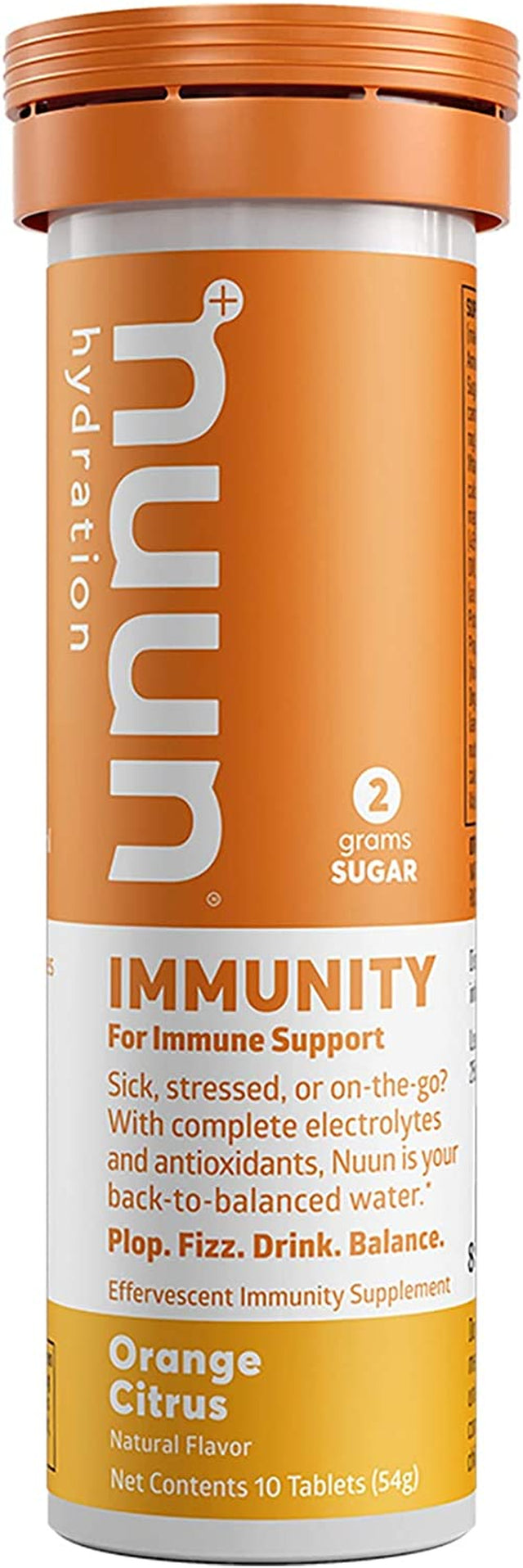 NUUN Nuun Immunity Orange Citrus 10Ct Tube