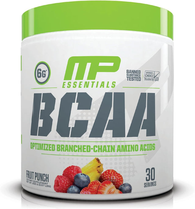 Musclepharm Essentials BCAA, Fruit Punch - 30 Servings