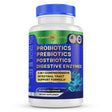 Probiotics Prebiotics Postbiotics Digestive Enzymes 4 in 1 for Men Women, 60 Ct, Legend Nutra