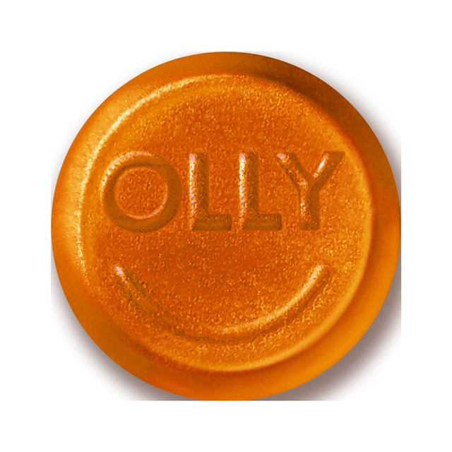 OLLY Kids Chillax Gummy, Calming Supplement, Magnesium, L-Theanine, Sunny Sherbet, 50 Ct