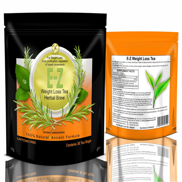 E-Z Weight Loss Detox Tea, Appetite Control, Body Cleanse, Colon Detox, Weight Loss Tea