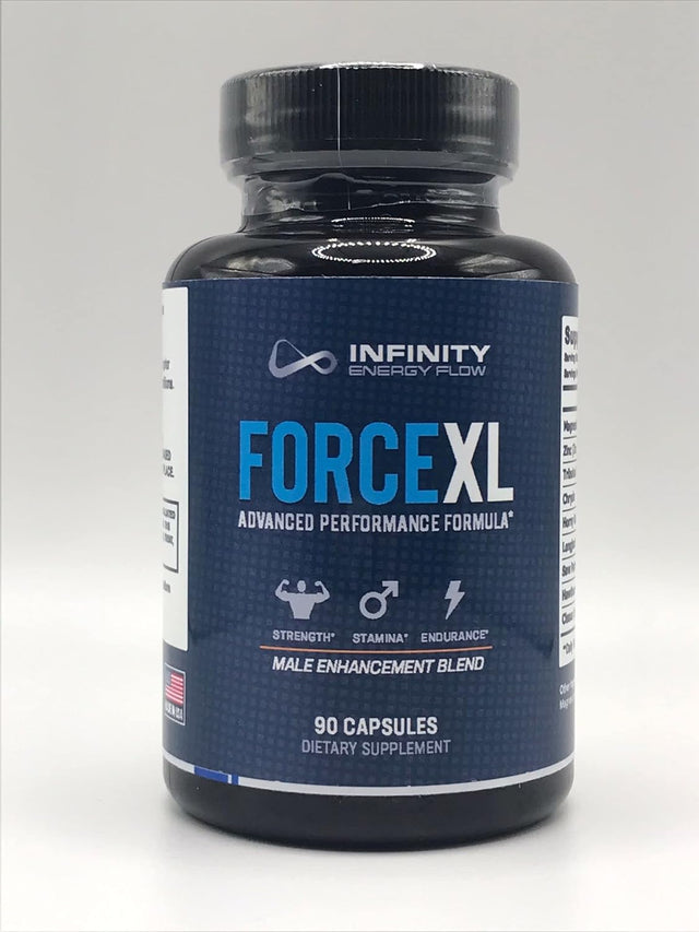 (3 Pack) Infinite Energy Flow Force XL, Force XL Pills Supplement - 270 Caps, 3 Months Supply