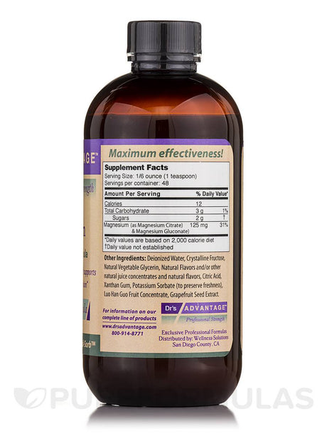 Dr.'S Advantage, Liquid Magnesium 8 Oz