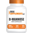 Bulksupplements.Com D-Mannose Capsules, 500Mg - Bladder & Immune Support (120 Veg Capsules - 120 Serv)