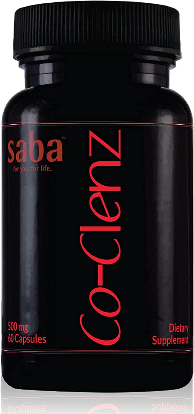 Saba Co-Clenz - 5 Day Cleanse for Men & Women-Supports Healthy Bowel Movements- Detox, Colon Health, Helps Constipation -30 Capsules,