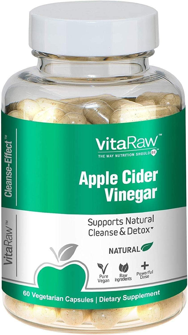 Organic Apple Cider Vinegar Capsules with the Mother - Energy Help plus Heart, Gut, and Immune Health Support - Gluten Free, Dairy Free - Raw Probiotic and Prebiotic - Vegan ACV, Astragalus Root