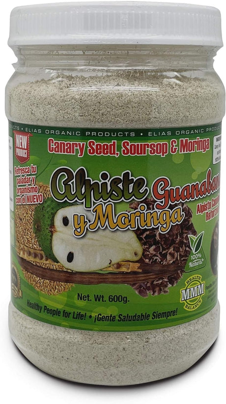 Alpiste Guanabana Y Moringa 600G