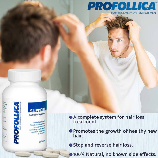 Profollica Hair Loss Daily Nutritional Supplement for Men 60 Tablets (3 Pack)